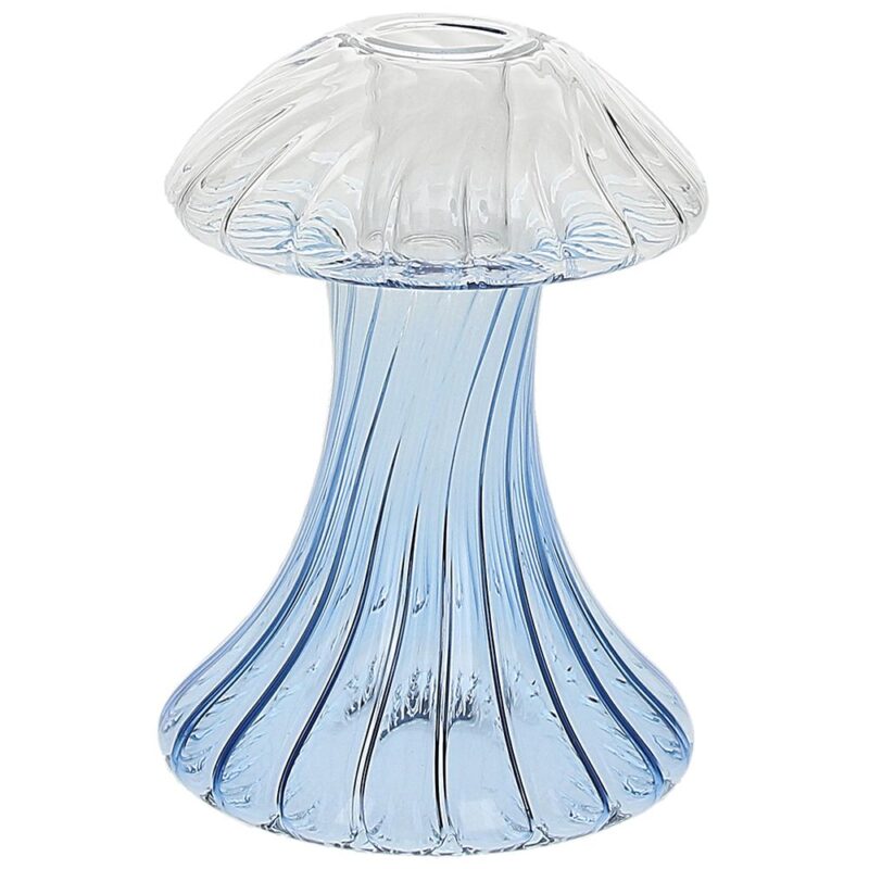 Porta candela Glass Design Mushroom