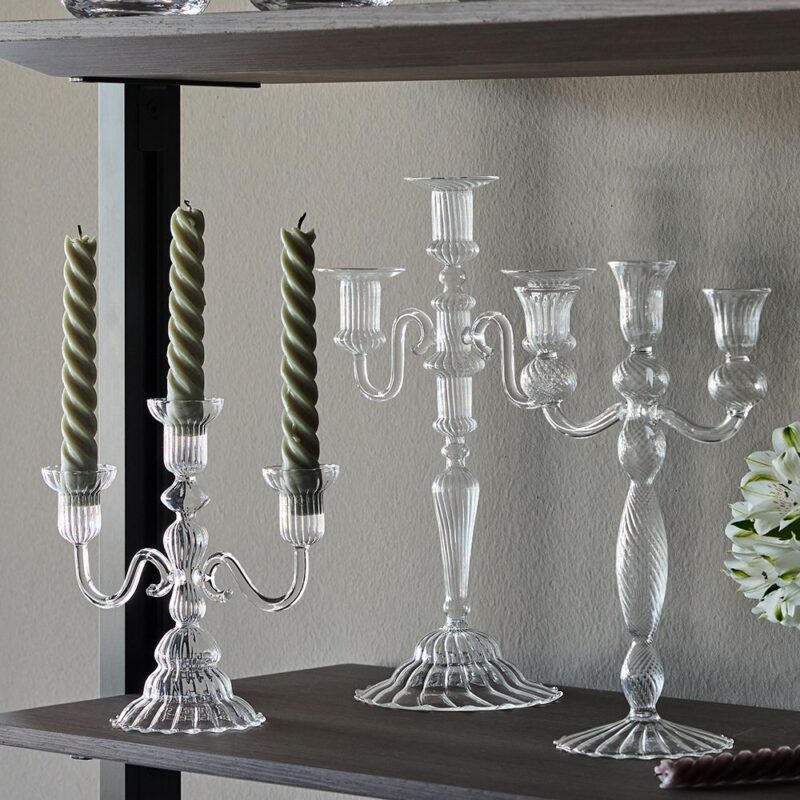 Candelabro 3 Candele Galassia Classy - immagine 2